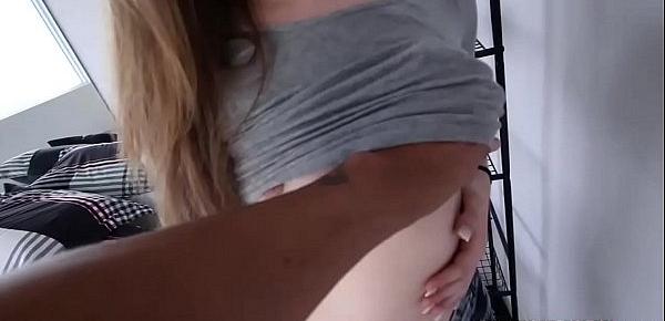  Sweet Marissa Mae having a large massive dick in her pussy
